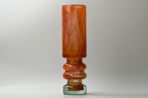 Wiesław SAWCZUK (1933-1999), Wazon z pętlami - SPRLiA Kamionka - 36 cm