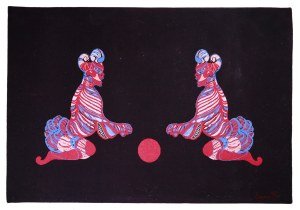 Leonor FINI (1907-1996), Sfinksy - dywan