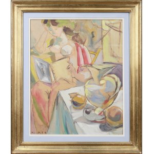 Ludwik KLIMEK (1912-1992), Reading lady