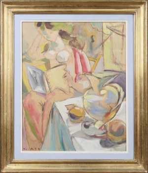 Ludwik KLIMEK (1912-1992), Czytająca dama