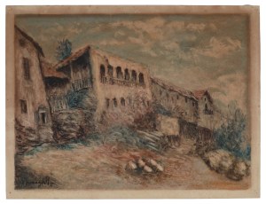 Henryk LEWENSZTADT (1893-1962), Krajobraz Jaffy, 1954