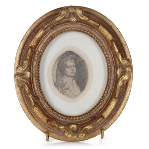 Jean-Pierre NORBLIN (1745-1830), Porträt einer Dame, 18. Jahrhundert.