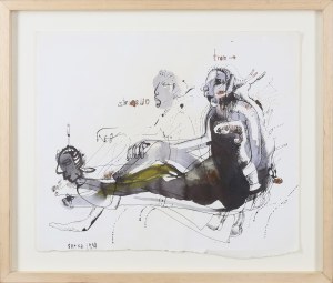 Jacek SROKA (ur. 1957), Kompozycja z postaciami, 1998