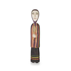 Artysta NIEOKREŚLONY, POLSKI, Kobieta z kłosami, 1966