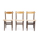 Maria Chomentowska Elbląskie Zakłady Przemysłu Drzewnego, Set of three chairs, type 200-102
