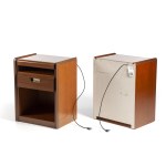 Italy, Pair of bedside tables