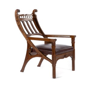 Stanislaw Witkiewicz, Wojciech Brzega, according to, Zakopane-style armchair