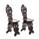 Set of four eclectic chariots, Renaissance type