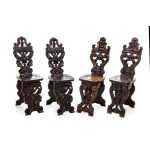 Set of four eclectic chariots, Renaissance type