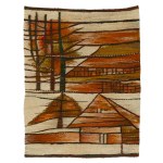 Zakopane Pattern Workshop. Co-operative of Folk and Artistic Industry in Zakopane, Kilim "Written Hall".