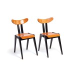 Marian Sigmund Bielskie Zakłady Przemysłu Drzewnego à Jasienica, Paire de chaises, type A587