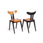 Marian Sigmund Bielskie Zakłady Przemysłu Drzewnego à Jasienica, Paire de chaises, type A587