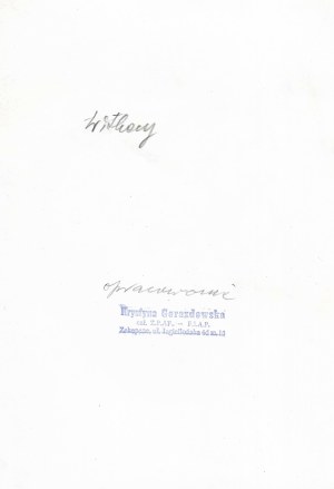Krystyna GORAZDOWSKA, Witkacy, lata 60./70.