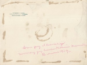 Henryk HERMANOWICZ, Dom przy ulicy Krawieckiej w Krzemieńcu, lata 30.