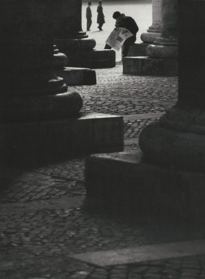 Henryk HERMANOWICZ, Lektura - Rzym, 1957