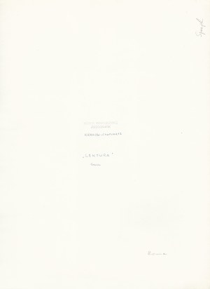 Henryk HERMANOWICZ, Lektura - Rzym, 1957