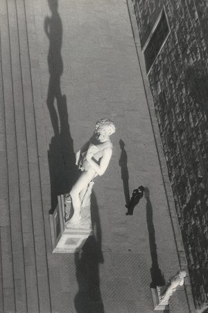 Henryk HERMANOWICZ, Posąg i człowiek - Florencja, 1957