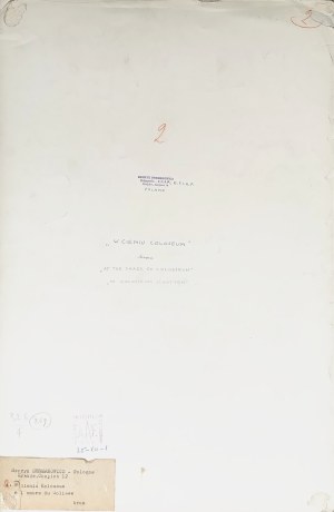Henryk HERMANOWICZ, W cieniu Koloseum, 1957
