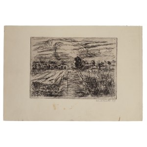 Halina CHROSTOWSKA (1929-1990), Landscape, 1949