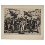 Andrzej SZLAGIER (ur. 1913), Demonstracja, 1954