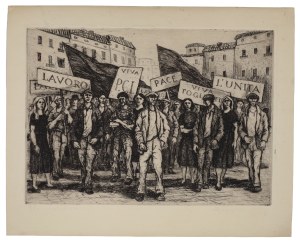 Andrzej SZLAGIER (ur. 1913), Demonstracja, 1954