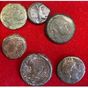 Greek coins - Lot of Greek coins, to be examined, no returns accepted...