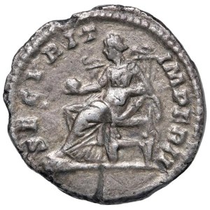 Rímske mince Rímska ríša - Geta (211-215) Denár - Busta na r. - Reverz: Bezpečnostné more...