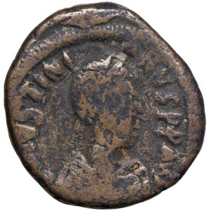 Byzantine coins - BYZANTIUM Justinian I (527-565) Follis - Diademed Bust to r....