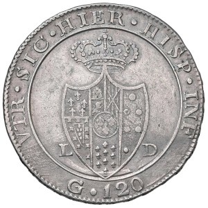 Italian coins - NAPLES Ferdinand IV (1759-1816) Piastra 1805 - Magliocca 392...
