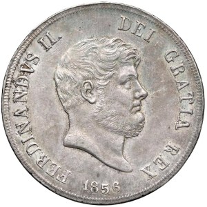 Italian coins - NAPLES Ferdinand II (1830-1859) Piastra 1856 - Magliocca 566...