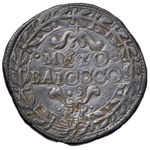 Papal coins - Paul V (1605-1621) Half baiocco A. VI - Munt. 140 CU (g 8,27...