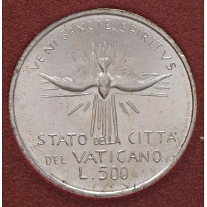 Vatican - Sede Vacante (1978) 500 Lire 1978 - AG In original cardboard...