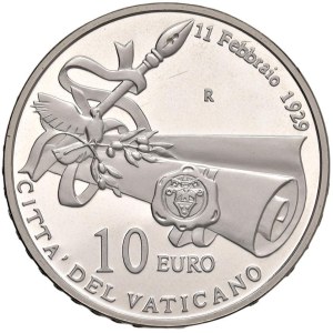 Vatican - Benedict XVI (2005-2013) 10 Euro 2009 80th Anniversary of th...