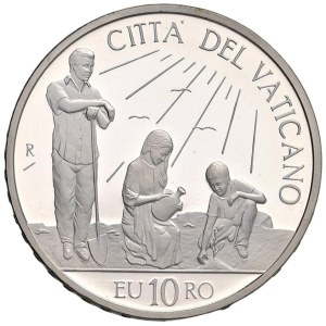 Vatican - Benedict XVI (2005-2013) 10 Euro 2010 World Day of Peace - A...