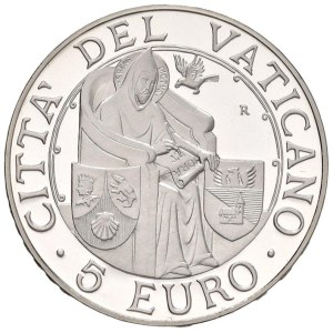Vatican - Benedict XVI (2005-2013) 5 Euro 2006 World Day of Peace - AG...