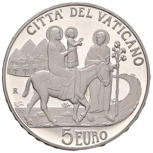 Vatican - Benedict XVI (2005-2013) 5 Euro 2010 World Day of Migrants a...