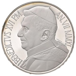 Vatican - Benedict XVI (2005-2013) 5 Euro 2011 World Day of Peace - AG...