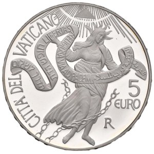 Vatican - Benedict XVI (2005-2013) 5 Euro 2011 World Day of Peace - AG...