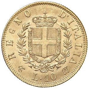 Monety Savoy - Wiktor Emmanuel II (1861-1878) 10 Lirów 1863 T - Nomisma 87...