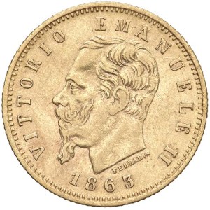Monnaies de Savoie - Victor Emmanuel II (1861-1878) 5 Lire 1863 T - Nomisma 875...