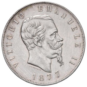 Monnaies de Savoie - Victor Emmanuel II (1861-1878) 5 Lire 1877 rare - Nomisma ...