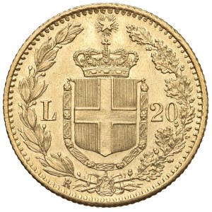 Savoyen Münzen - Umberto I (1878-1900) 20 Lire 1882 - Nomisma 981 AU Vorderseite:...