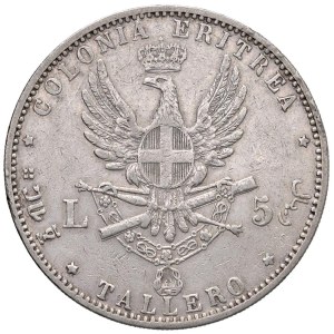 Monety sabaudzkie - Umberto I (1878-1900) Erytrea - Talar 1896 - Nomisma 1038 A...
