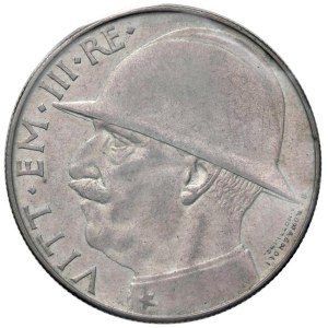 Savoy coins - Vittorio Emanuele III (1900-1946) 20 Lire 1928 Helmet - Nomi...