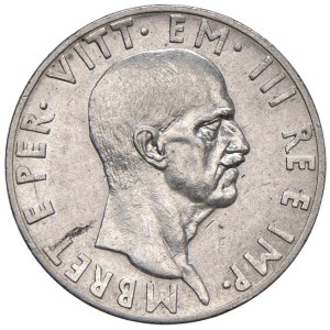 Savoy coins - Vittorio Emanuele III (1900-1946) Albania - 10 Lek 1939 A. X...