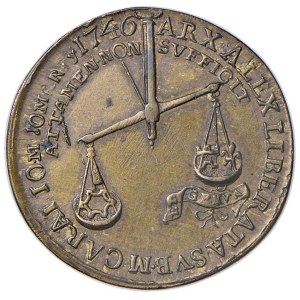 Savoy medals - SAVOY.Charles Emmanuel III (1730-1773) Medal 1746 - UdS 6...