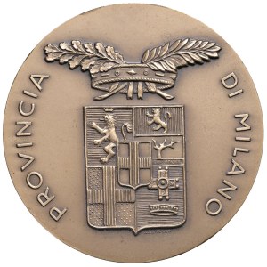 Cities medals - MILANO. Medaglia senza data (XX secolo) Provincia di Milano ...