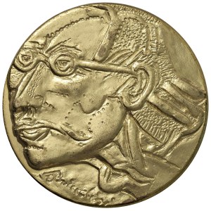 Character medals - Alcide De Gasperi (1881-1954) 1981 Centennial Medal of the...