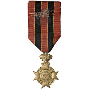 Foreign medals - BELGIUM. 1870-1871 Cross of seniority, MILITAIRES ANCIE...