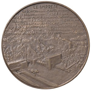 Various medals - HYDROELECTRIC PLANTS OF RESIA. Medal 1949 Mon.